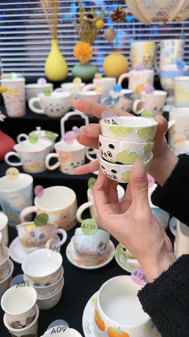 【闪购商品】摆件 景德镇高温立体釉创意瓷
