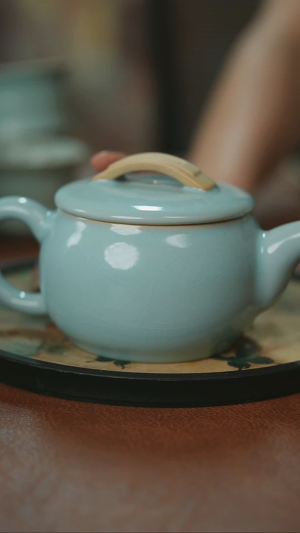 杯子原产地原矿釉汝瓷微瑕