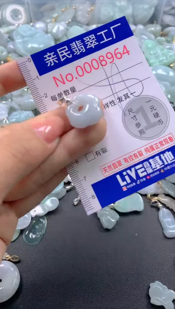 颈饰未镶嵌翡翠8964