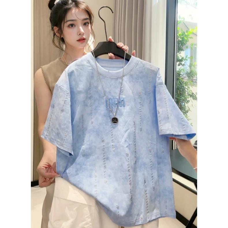 『冰感高晶纯棉』儿童夏季宽松印花个性帅气休闲时尚男宝女宝半袖