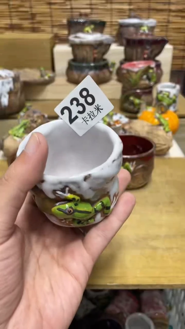 老*长238精美粗陶手工柴烧