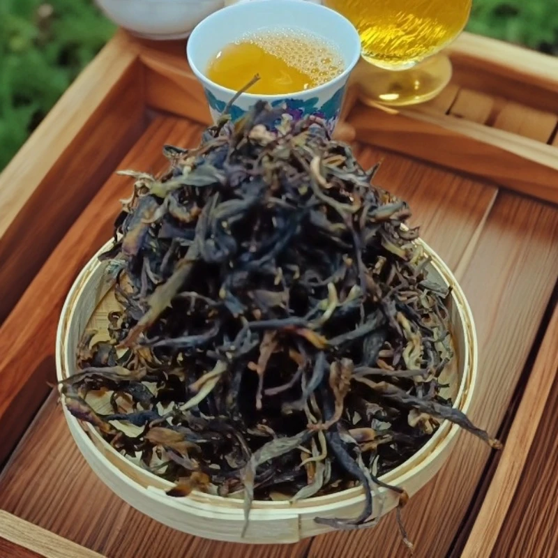 云南普洱茶生茶传统工艺散茶