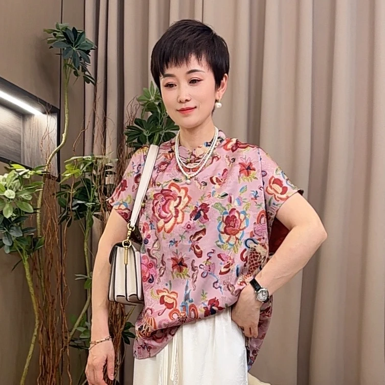 妮子严选严选夏季新款时尚洋气百搭短袖T恤2936