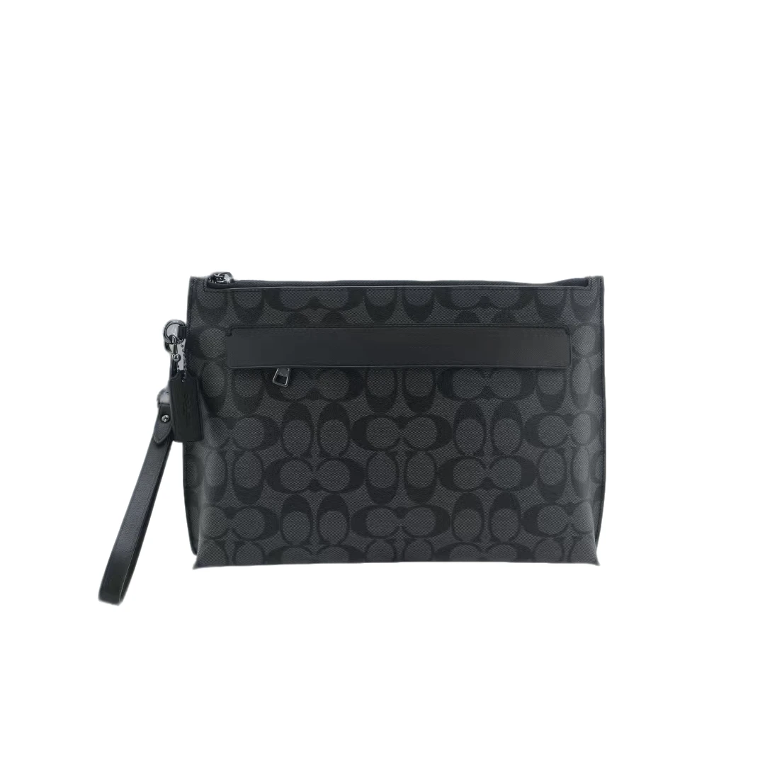 COACH/蔻驰 经典标志男士CARRYALL手包【清仓】57271（29x21x6cm）