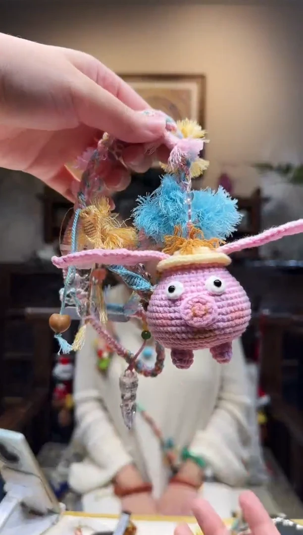 精品编绳手机挂斜挎