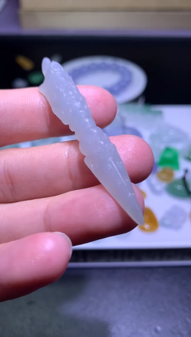 定制翡翠未镶嵌毛货