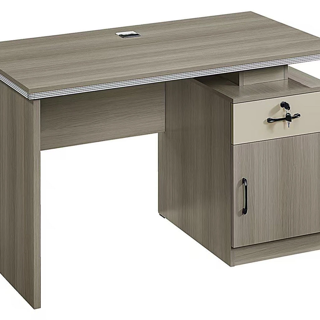 简约单人办公桌开放式办公室员工位电脑桌工作桌