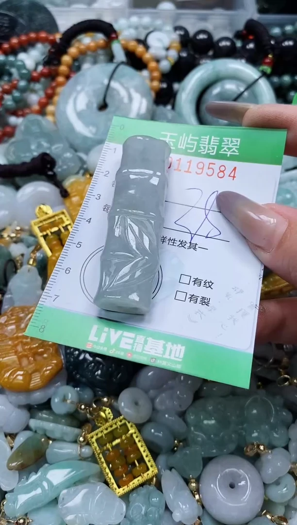 翡翠未镶嵌颈饰闪购0119584