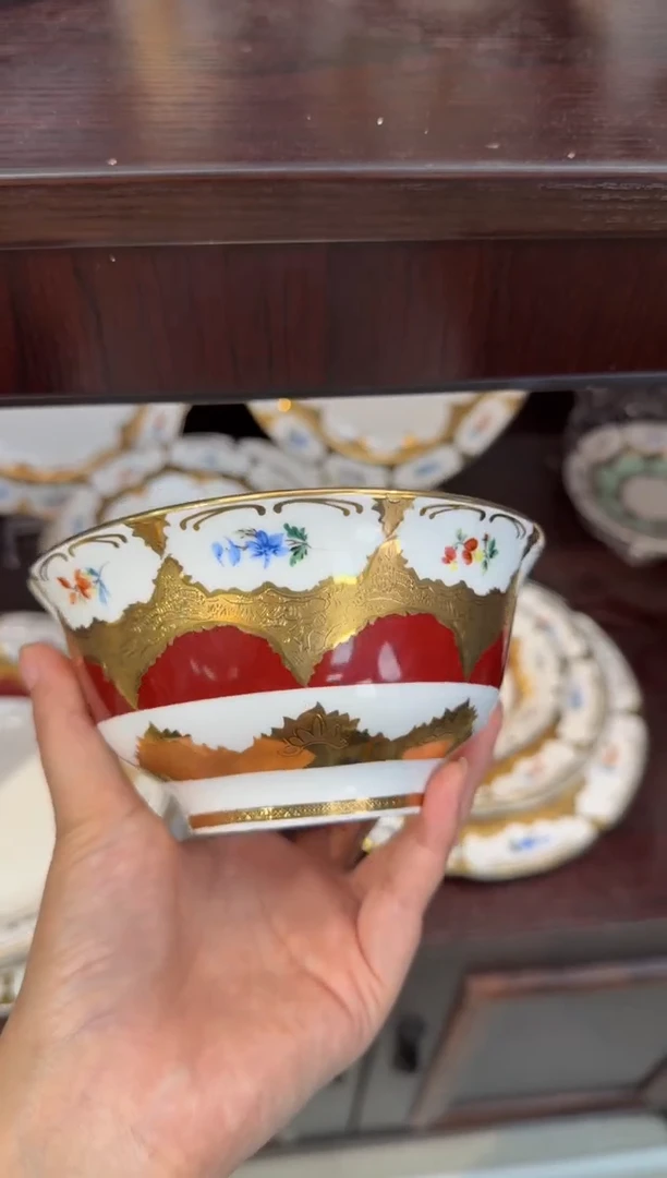 瓷片粤**锅4.5英寸饭碗 正品 2个
