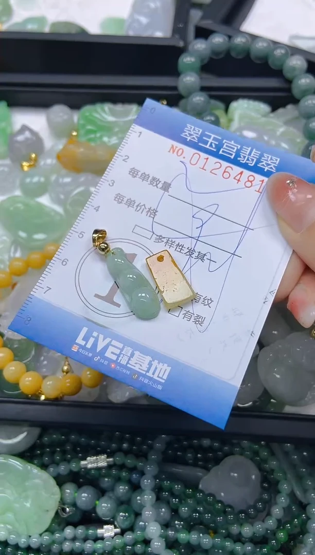 翡翠未镶嵌颈饰闪购0126481