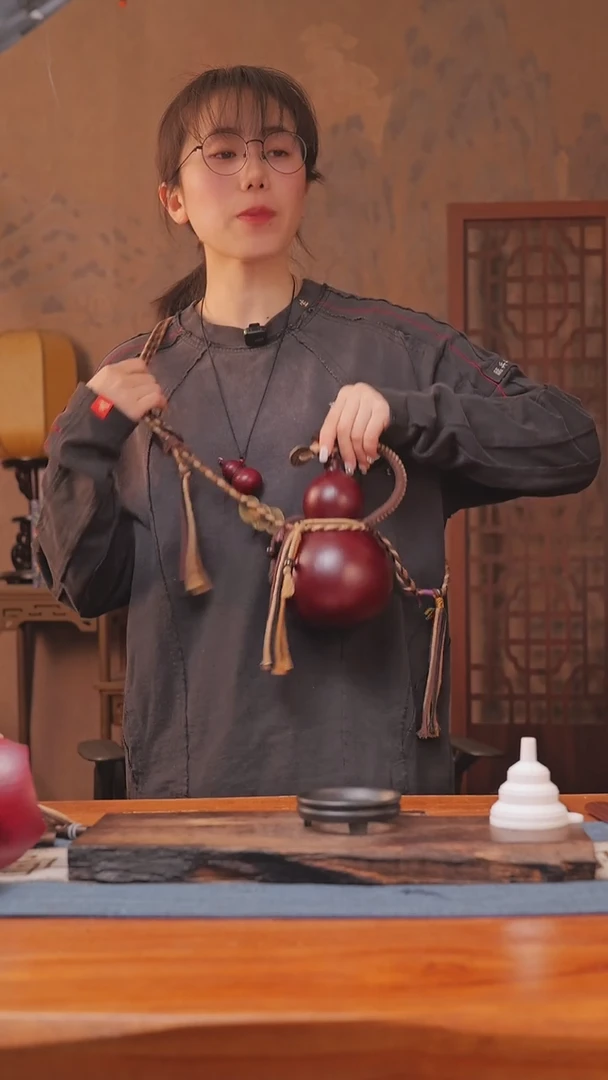 1007号链接精品大漆葫芦现货现发[一物一拍]