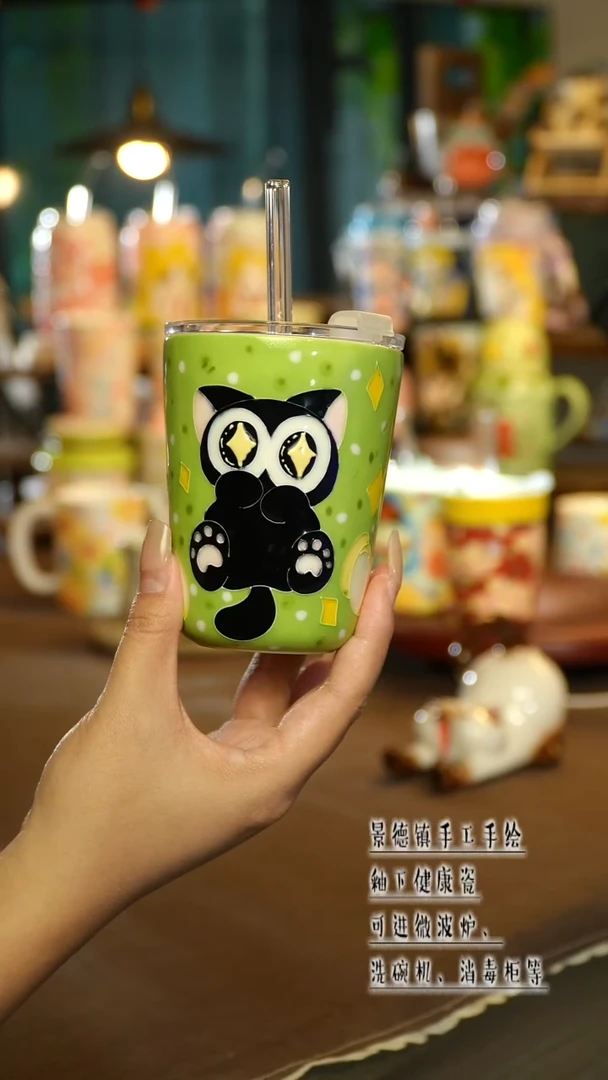 景德镇手绘陶瓷&A808