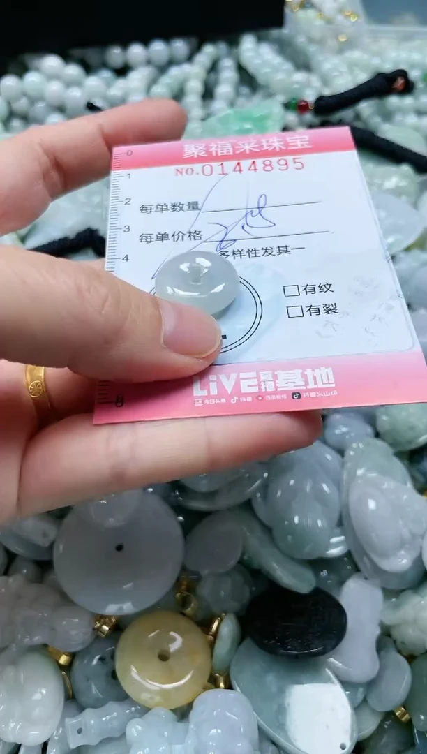 【闪购商品】翡翠未镶嵌颈饰闪购0144895多样性发其一