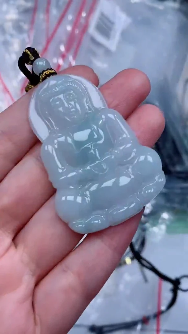 颈饰未镶嵌翡翠吊坠