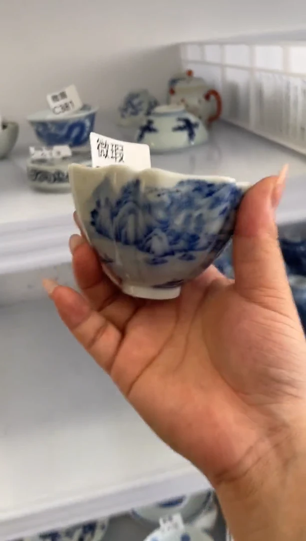 其他微瑕景德镇手工手绘陶瓷C416