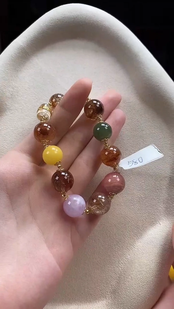 未镶嵌手链水晶手串