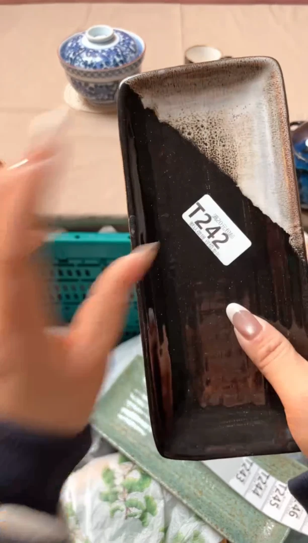 瓷片亚*瓷器瓷器T242