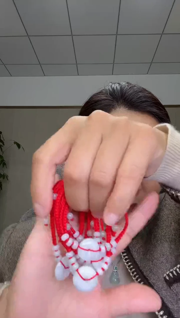 【闪购商品】翡翠手绳未镶嵌翡翠平安扣手绳多样性发一件