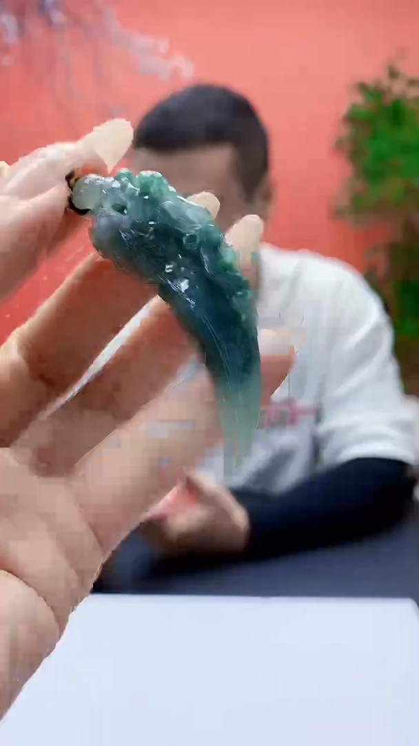 未镶嵌定制翡翠4898ty-毛货挂件42