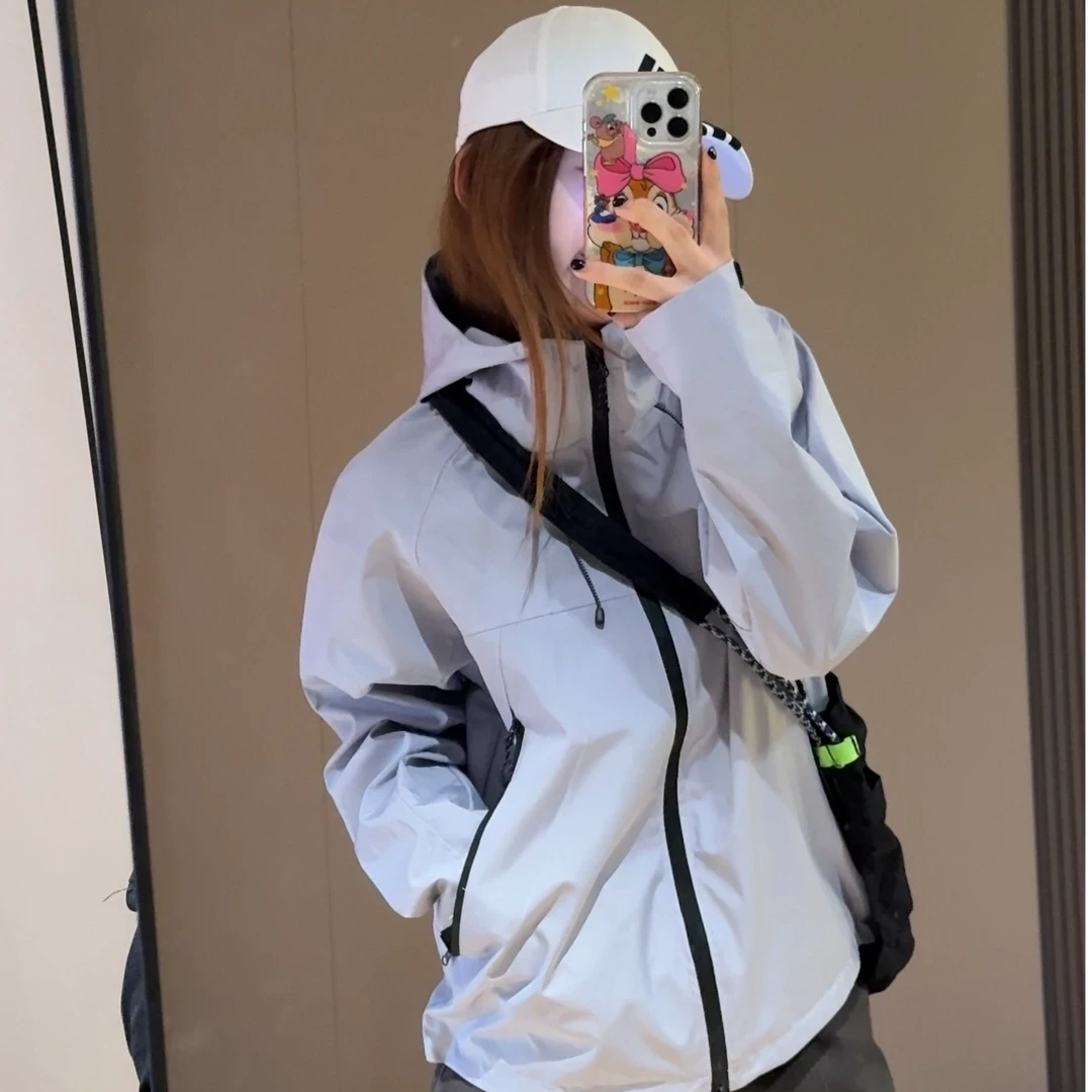 [断码！清]户外休闲运动防风防水情侣款石墨烯内胆三合一冲锋外套