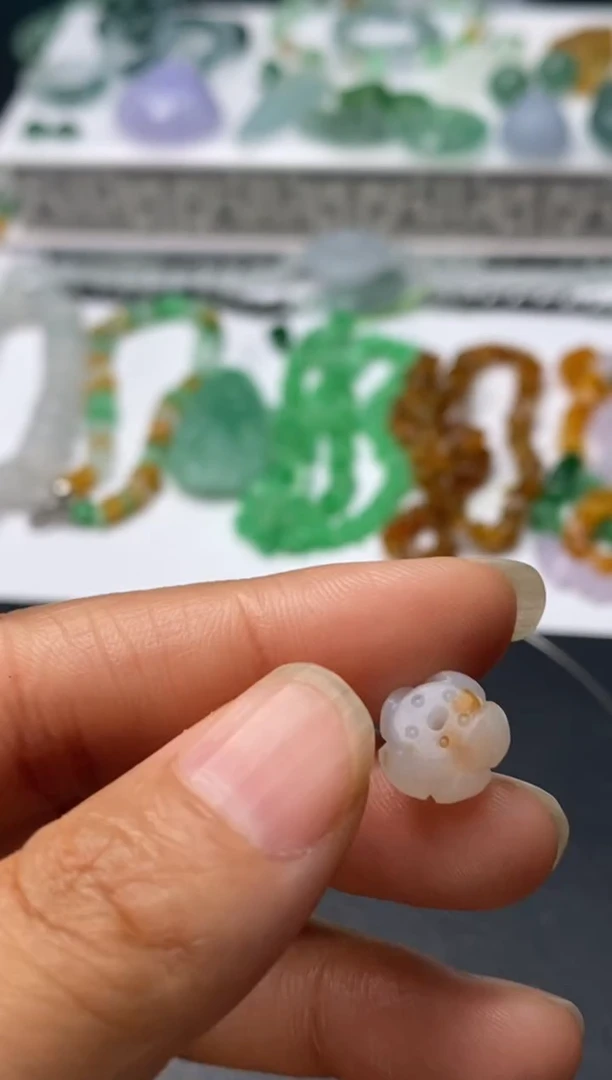 未镶嵌定制翡翠毛货翡翠~