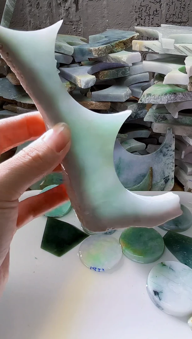 裸石翡翠天然翡翠A货玉 南 572