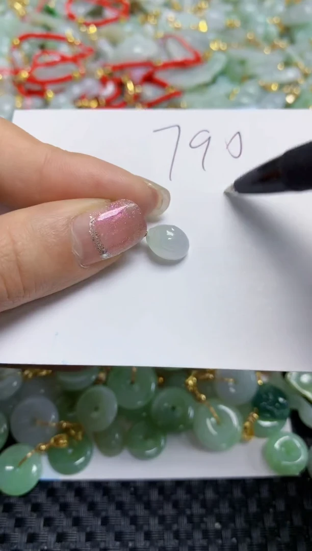 【闪购商品】翡翠颈饰合金天然A货翡翠