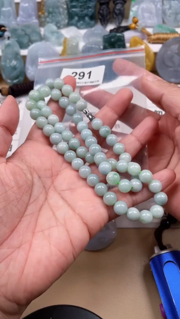 【闪购商品】翡翠颈饰未镶嵌天然缅甸A货翡翠291