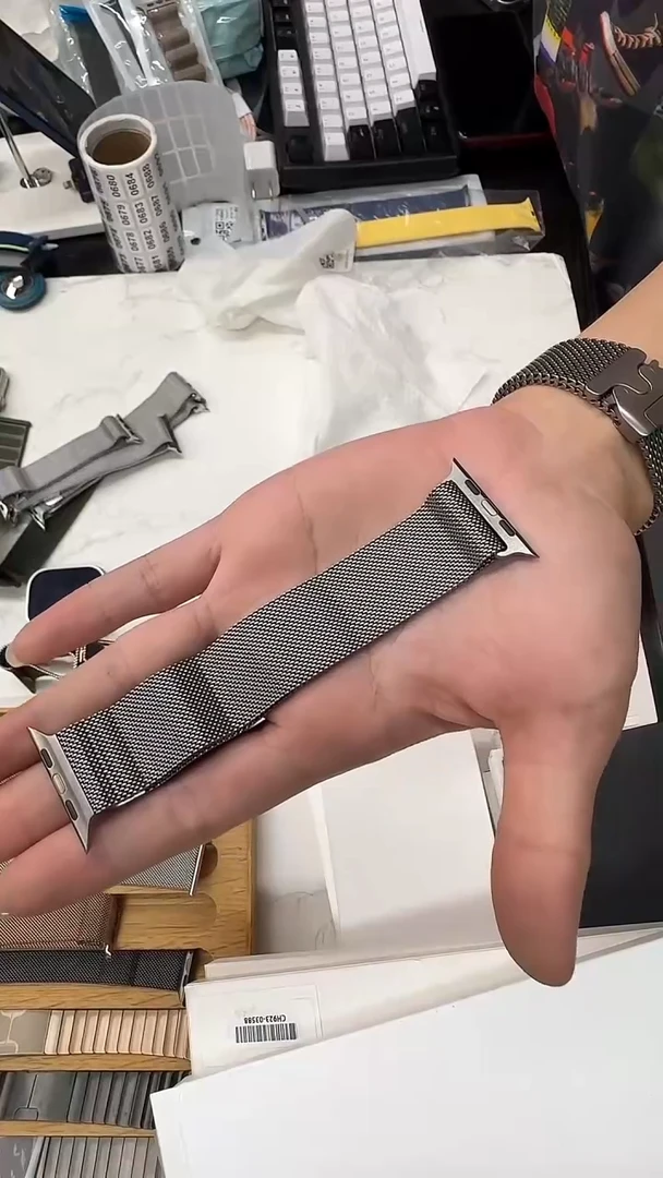 准新品我***顺0631 46MM 米兰 ML 银色