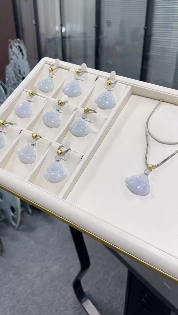 颈饰未镶嵌翡翠CZH1047佛公多样性发1件