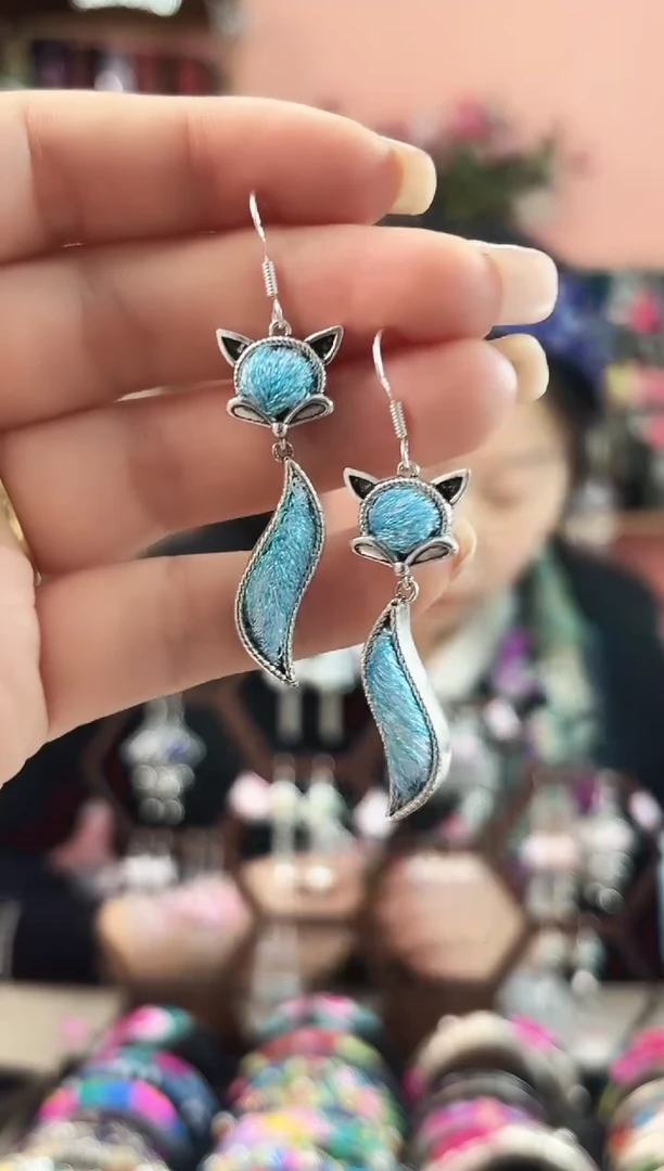 艺枝独绣手工饰品412