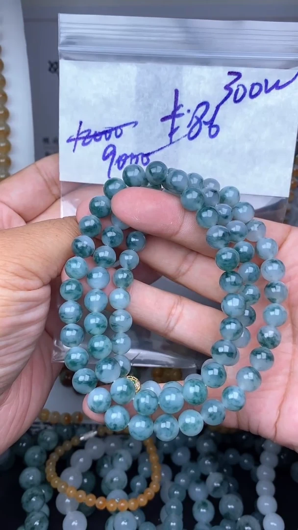未镶嵌定制翡翠毛货需精细抛光拍一发一