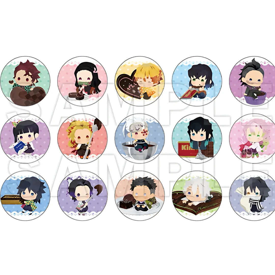 日谷《鬼灭之刃》巧克力毛绒吧唧盲盒（代拆）【代拆】