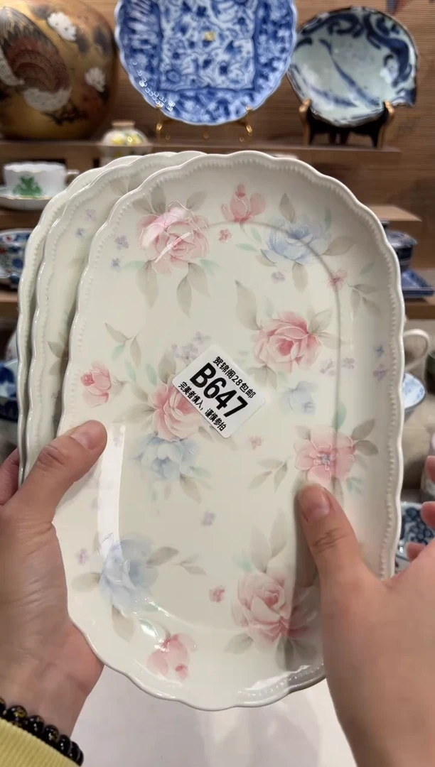 瓷片（**）      B647