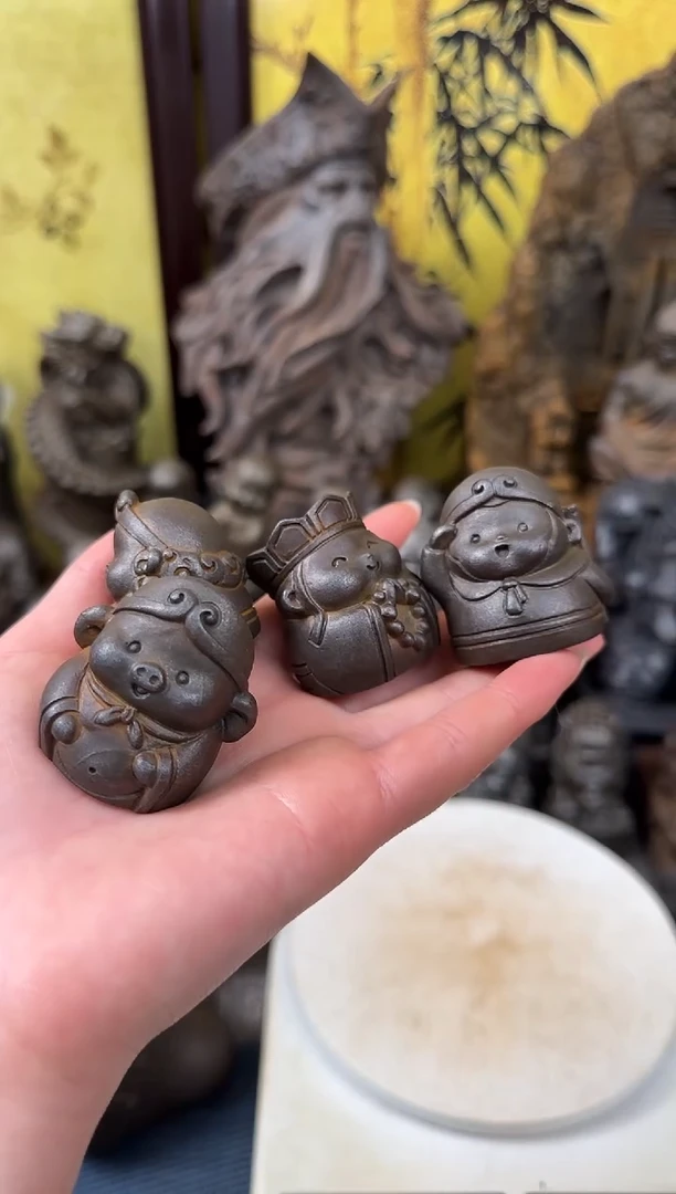 铁精致潮玩摆件西游师徒四人组