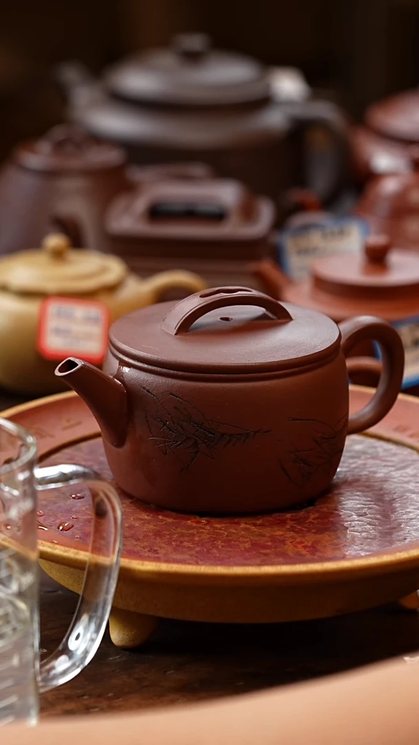茶壶紫砂汉瓦壶111111