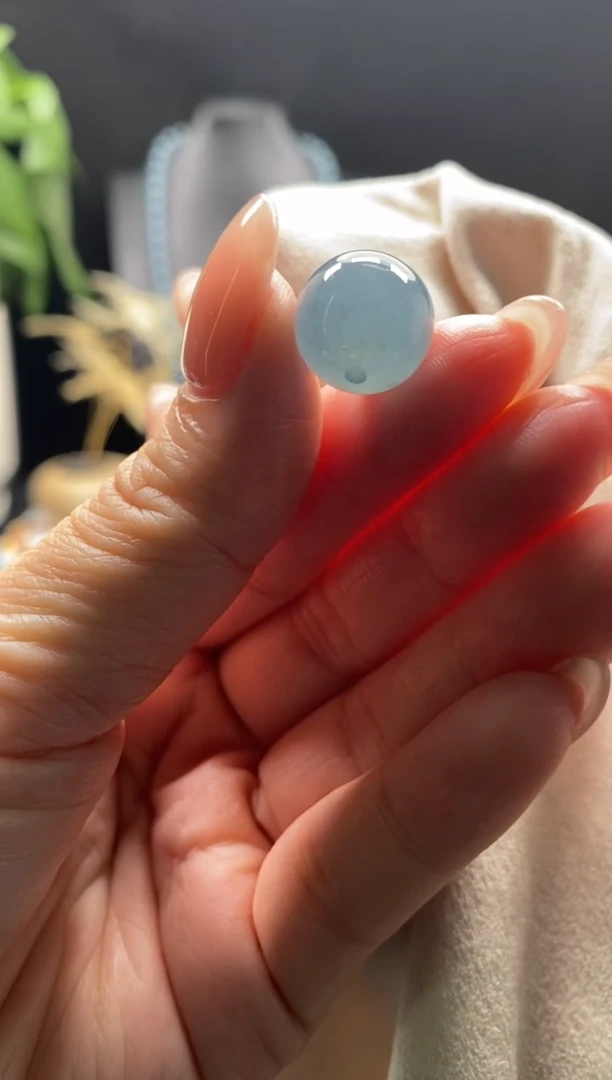 未镶嵌手链翡翠散珠卡12MM圆珠