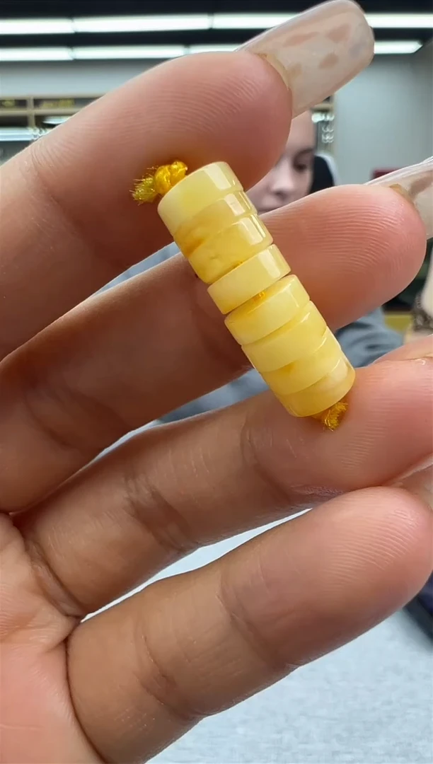 【闪购商品】琥珀裸石未镶嵌556秒拍号7mm