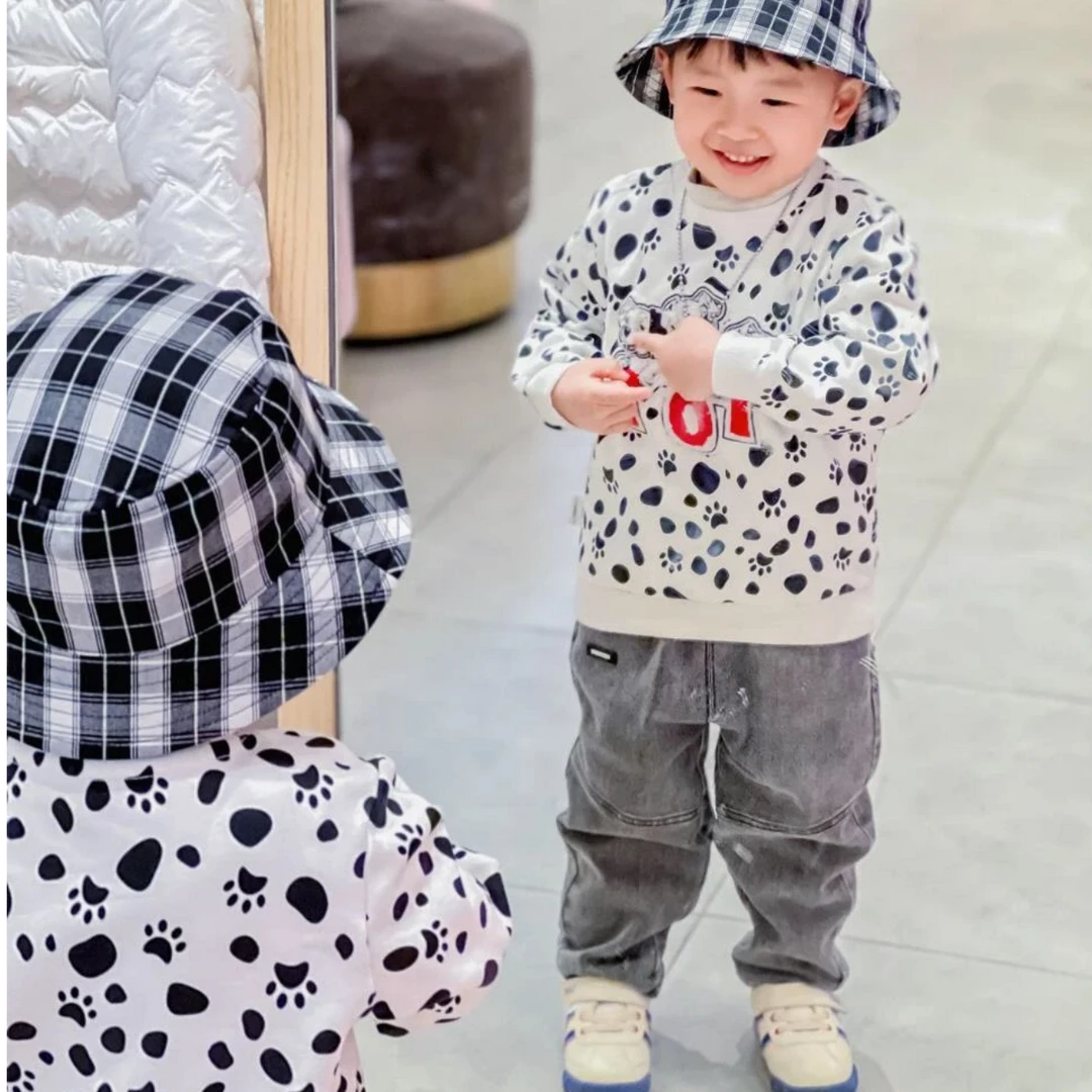 369【11981】童装&小狗毛圈棉卫衣F5BFM411981