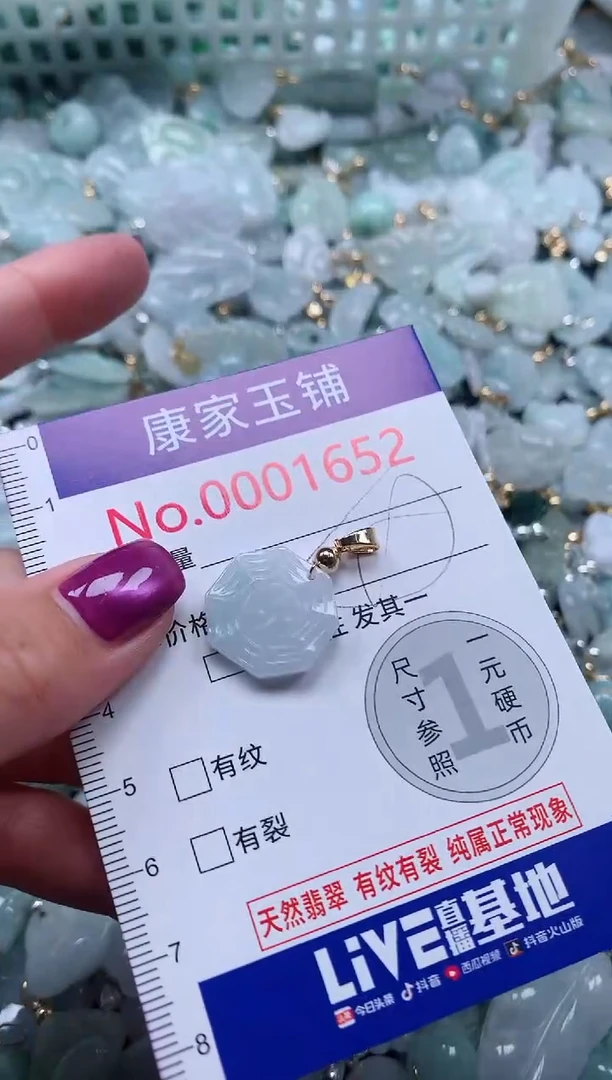 颈饰未镶嵌翡翠1652