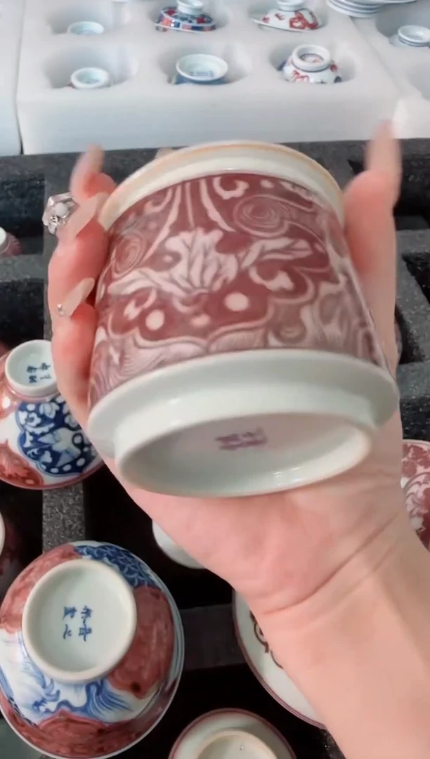 瓷片景德镇瓷器茶器茶杯