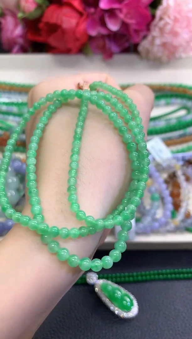 项链未镶嵌翡翠秋日珠宝W123