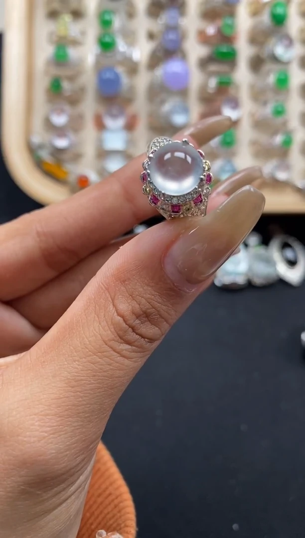 未镶嵌戒指翡翠缅甸天然a货翡翠