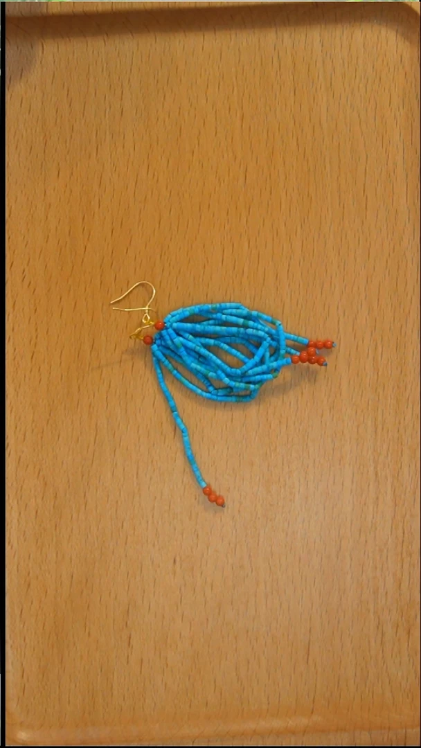 未镶嵌耳环南红玛瑙发货一件