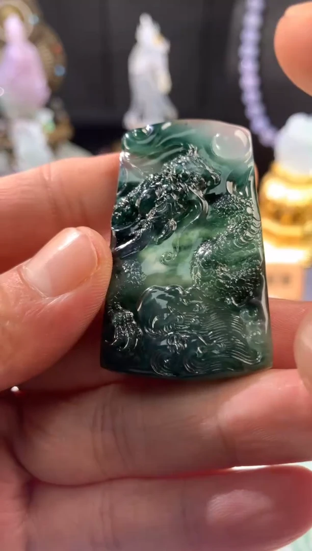 吊坠(不含链)未镶嵌翡翠天然翡翠