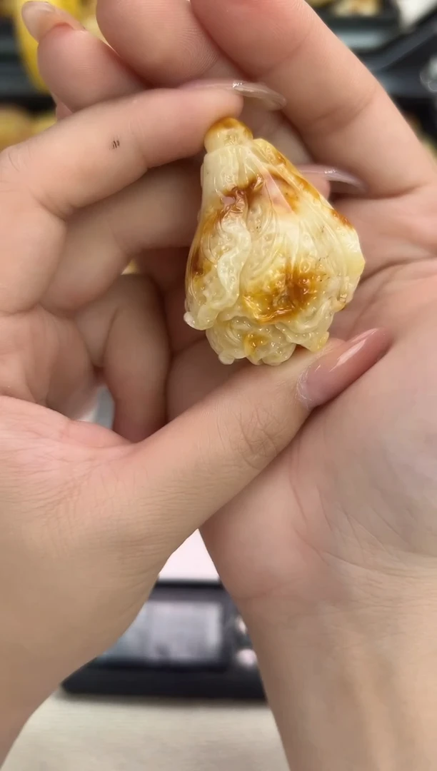 裸石琥珀未镶嵌琥珀蜜蜡吊坠