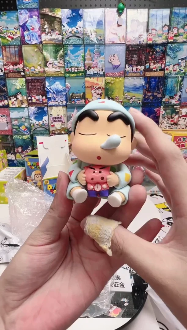 搪胶正版蜡笔小新动感玩具城睡衣款
