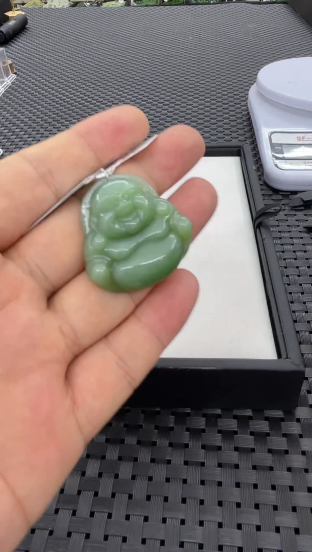 颈饰未镶嵌和田玉佛公（多样性发一件）F316