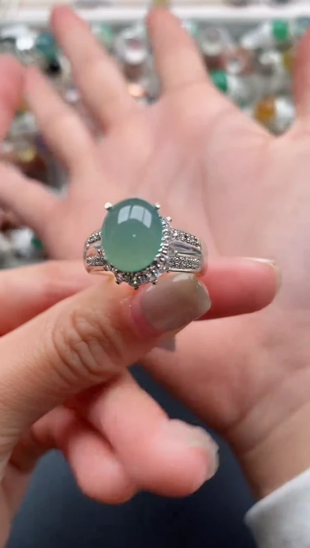 未镶嵌戒指翡翠缅甸天然A货翡翠55   2-9