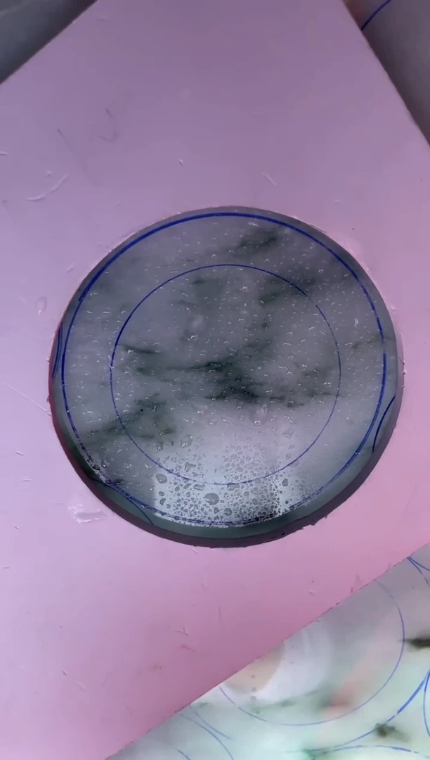 未镶嵌手镯定制翡翠正圈AJC4SZDZS